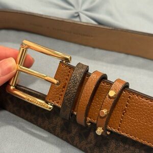 Michael Kors brown belt